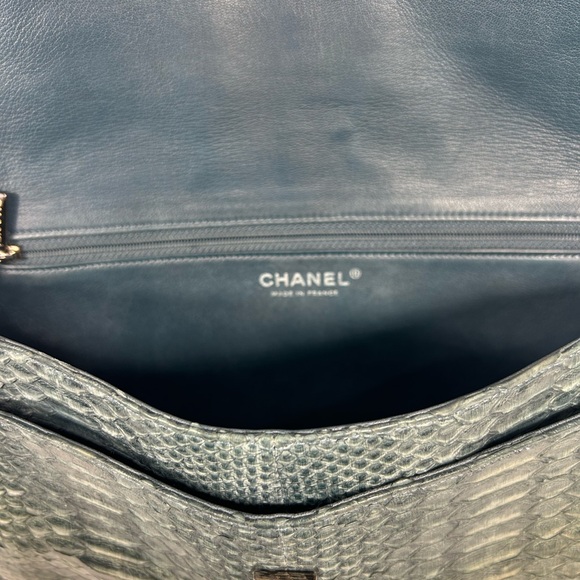 Chanel Python Flap Bag - Picture 9 of 13